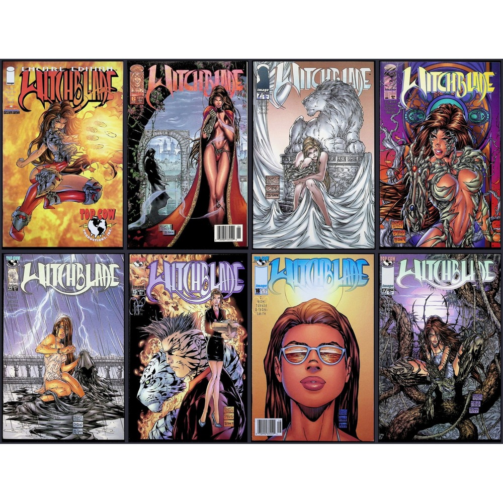 Witchblade #2 6 7 8 14 15 16 17 Image Top Cow Comic Lot Newsstand 8x Comic Lot